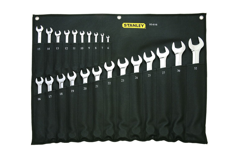 23-piece ring wrench set 6-32mm Stanley 93-616