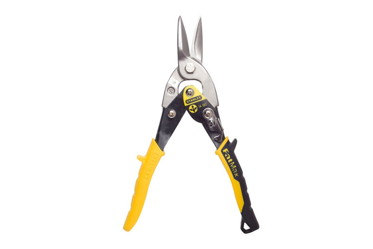 Kéo cắt tôn mũi thẳng 10 inches cán vàng Stanley 14-563-22