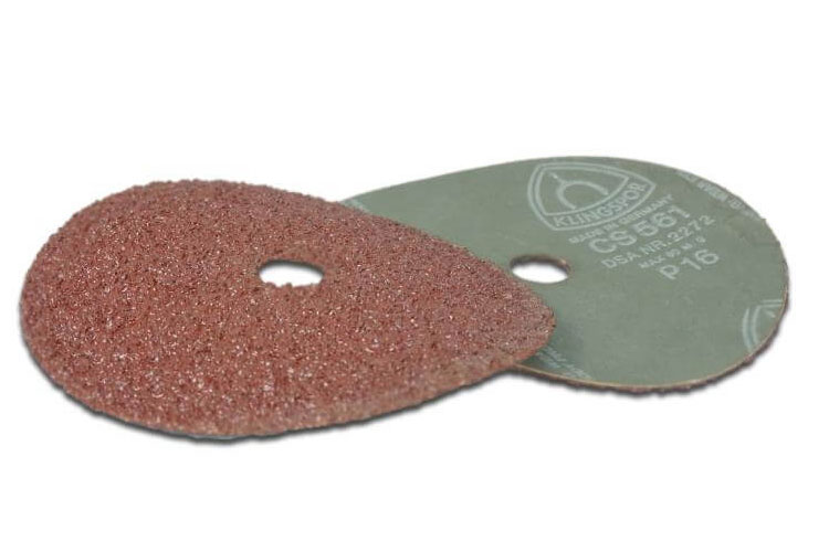 Nhám đĩa Klingspor Fiber disc CS561 P40/100x16mm