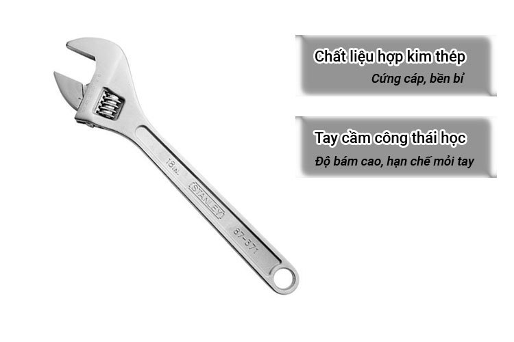 Stanley 87-371-1-S 18-inch/450mm wrench