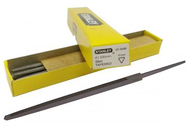 Stanley 22-304B 4 inch Fine Triangle File