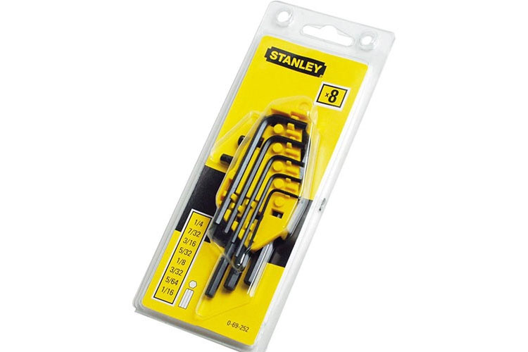 Bộ khóa lục giác 8 chi tiết Stanley 69-252