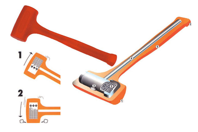 búa nhựa đúc cán lõi thép 1.19kg Stanley 57-533