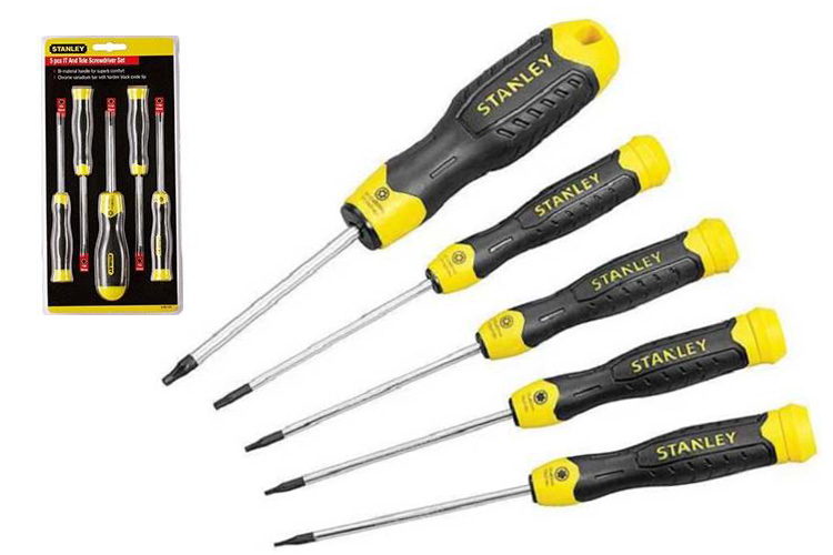 Stanley 65-155-2 5-piece hexagonal screwdriver set