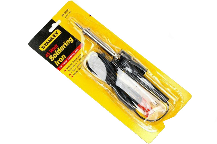 Mỏ hàn thiếc 45W 220V đầu dẹp Stanley 69-033C