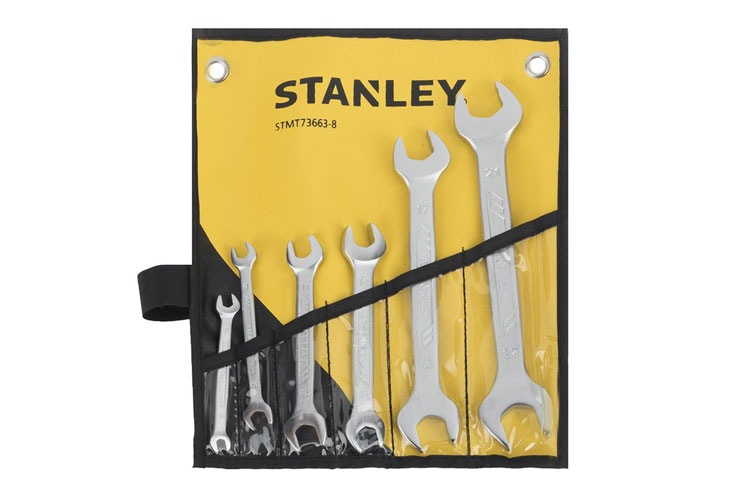 Bộ cờ lê 2 đầu miệng 6 chi tiết Stanley STMT73663-8