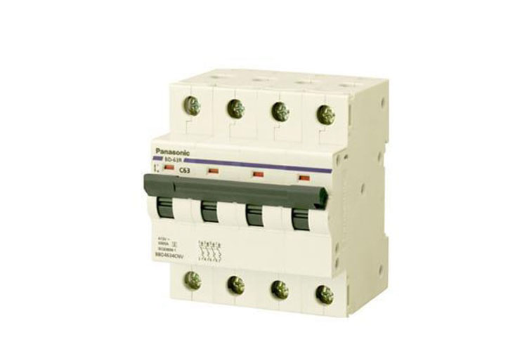 Cầu dao tép 4P 20A 415VAC Panasonic BBD4204CNV 