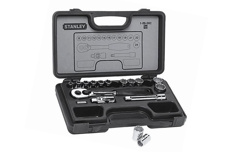 16-piece Stanley 1/2 inches socket set 89-092-1