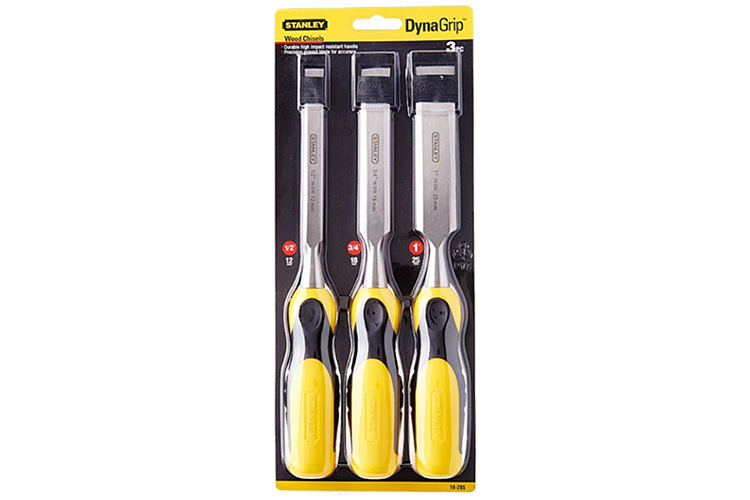 Bộ mũi đục gỗ cán nhựa mềm Stanley 16-285