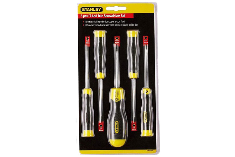 Stanley 65-155-2 5-Piece Star Hexagon Screwdriver Set