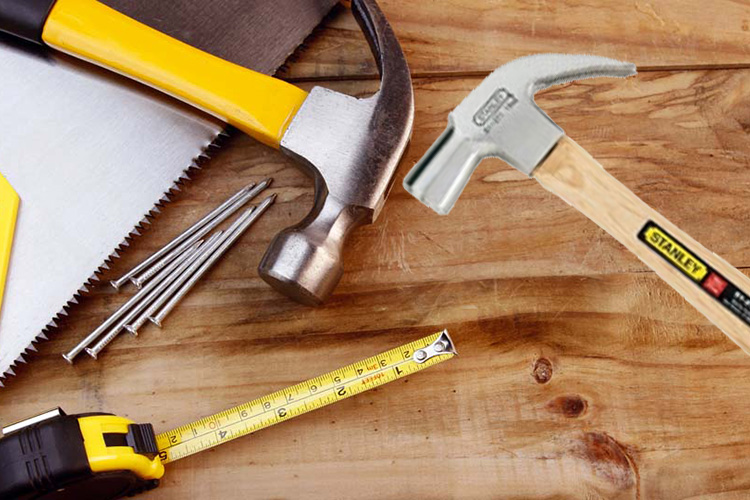 Búa nhổ đinh tay cầm gỗ hexagonal 13oz Stanley STHT51373-8