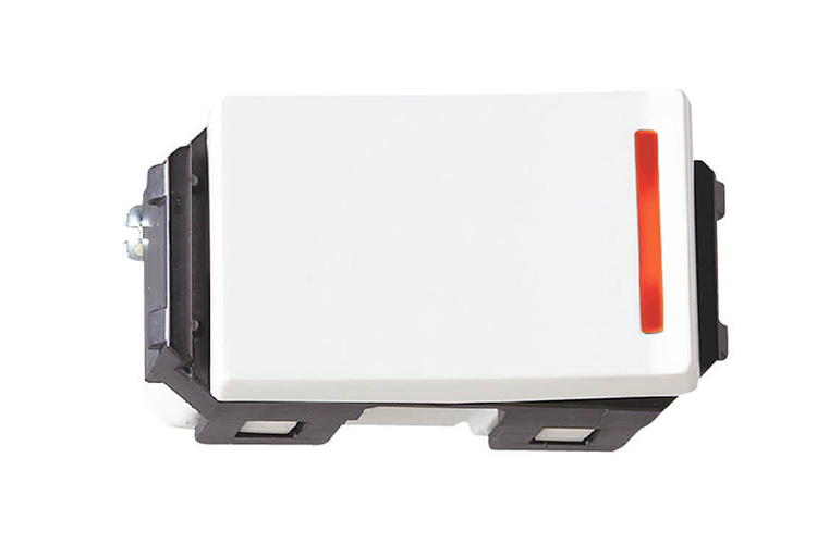 Công tắc C 2 chiều có đèn báo cắm nhanh 250V-16A HALUMIE Panasonic WEVH5152-51