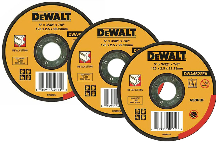 Đá cắt kim loại 125x3x22mm Dewalt DWA4522-B1