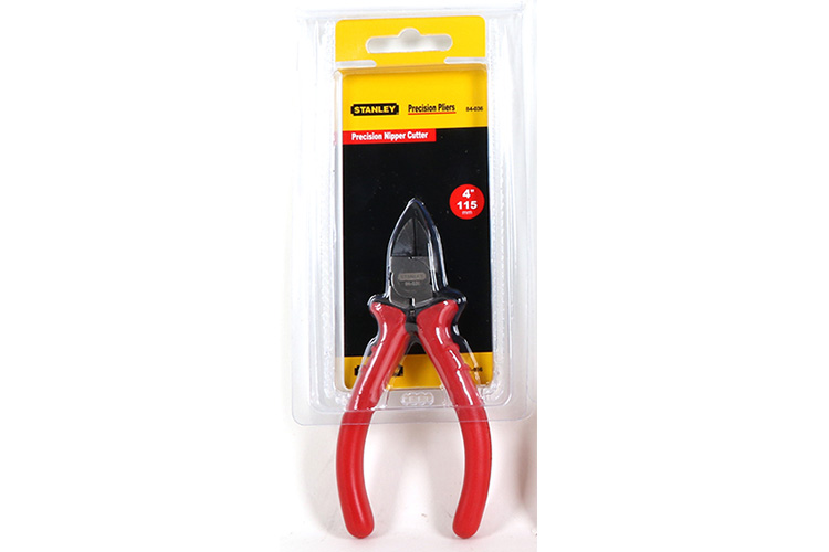 Kìm cắt cán đỏ 4 inches 100mm Stanley 84-036