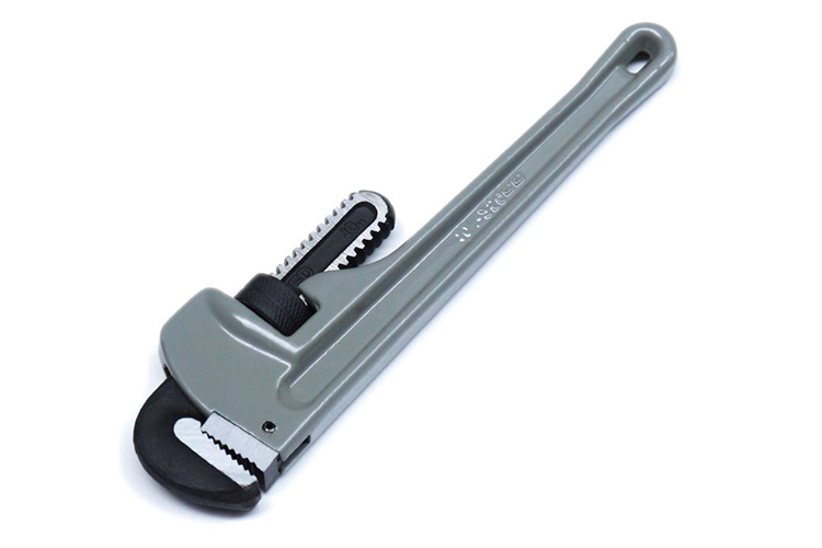 Stanley 84-463-S 12-inch aluminum handle tooth wrench