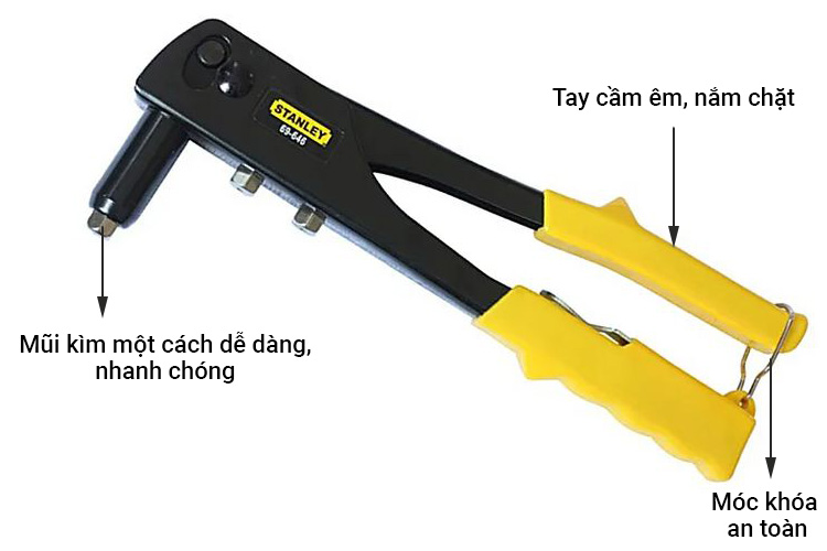 Stanley STHT69646-8 3-hole rivet pulling pliers