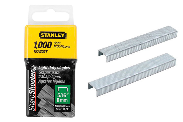 Lõi ghim 8mm loại nhẹ 1mm Stanley TRA205T