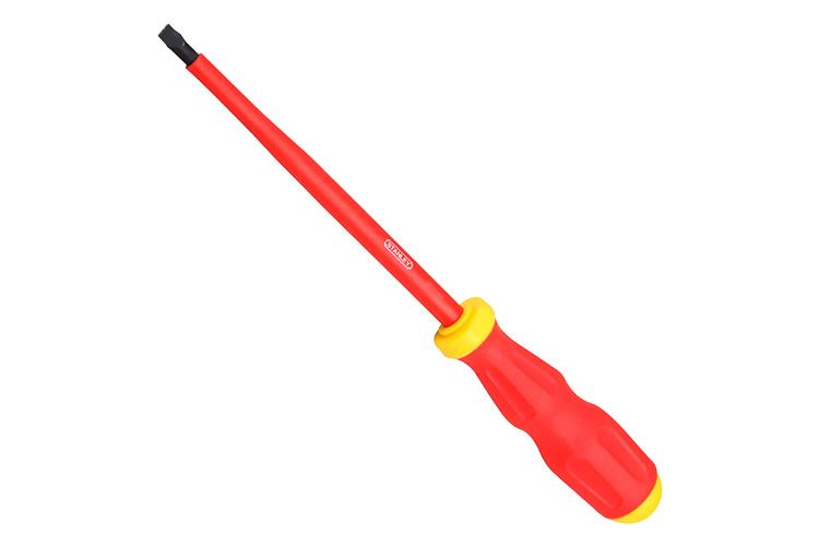 Stanley 65-967 4mmx100mm VDE standard insulated flat screwdriver