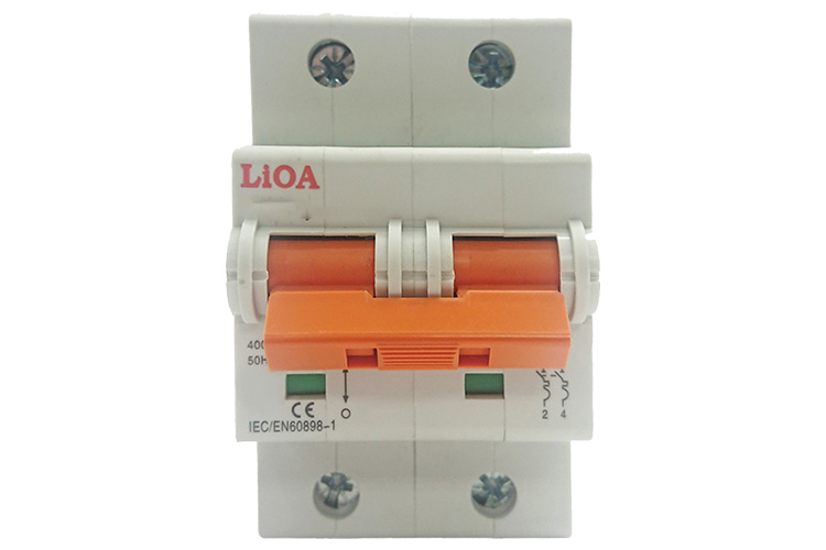 Aptomat loại 2 cực dòng điện 16A LiOA MCB2020/6