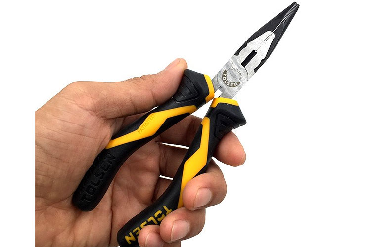 Industrial sharp pliers 6 inch/160mm CRV steel Tolsen 10021