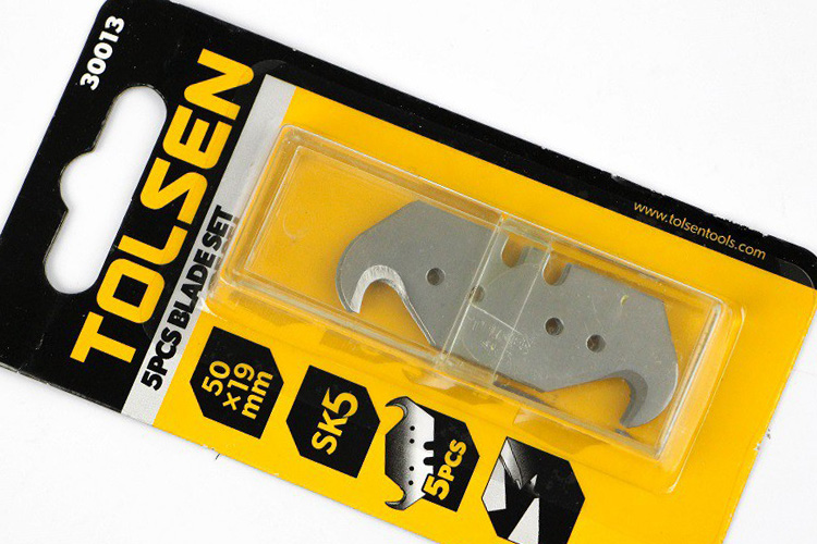 Box of 5 50x19mm Tolsen 30013 fruit blades