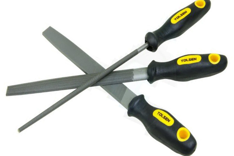 Tolsen 32033 3-piece steel file set 8 inch/200mm