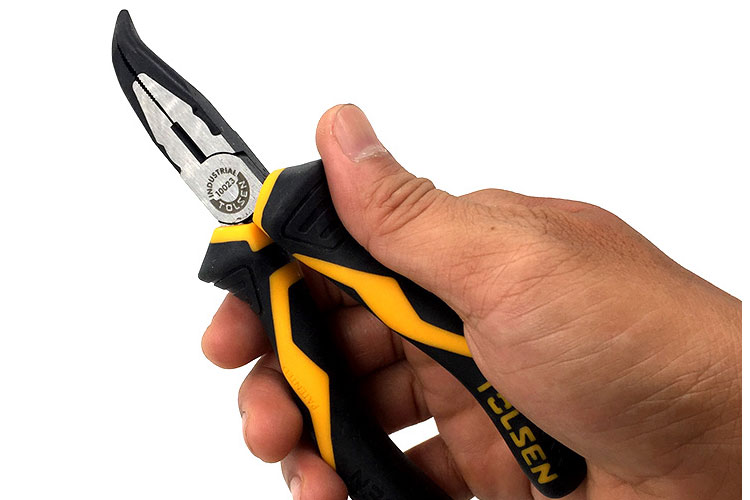 Kềm nhọn công nghiệp 6 inch/160mm thép CRV Tolsen 10023