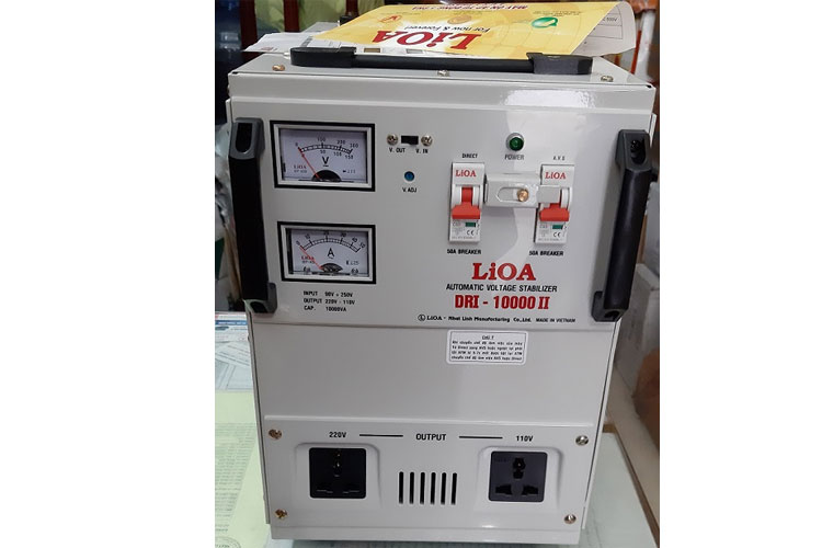 Single phase voltage stabilizer 10kVA LiOA DRI- 10000 II
