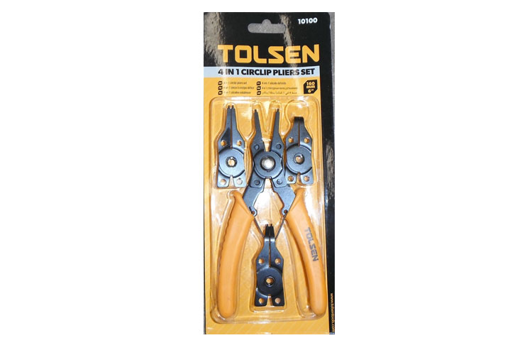 Bộ 4 đầu kìm phe 6 inch/160mm Tolsen 10100