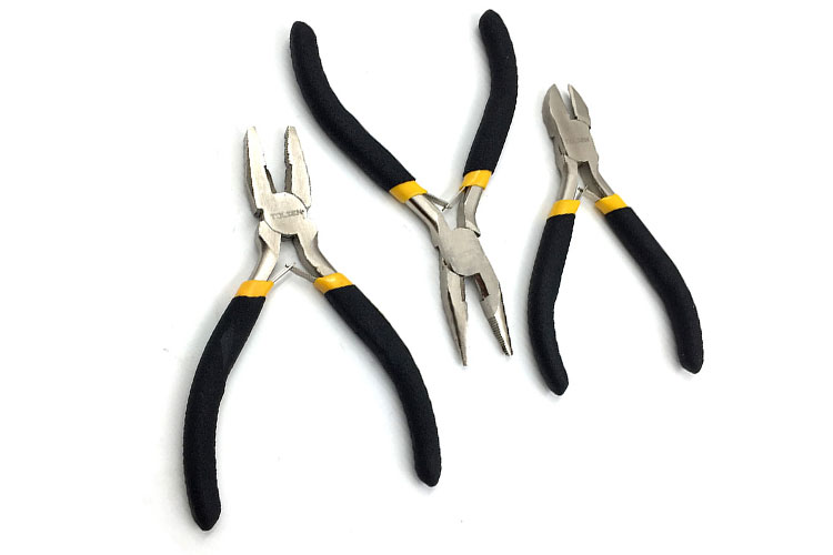 Bộ 3 kềm răng cắt nhọn mini 4.5 inch/115mm Tolsen 10038