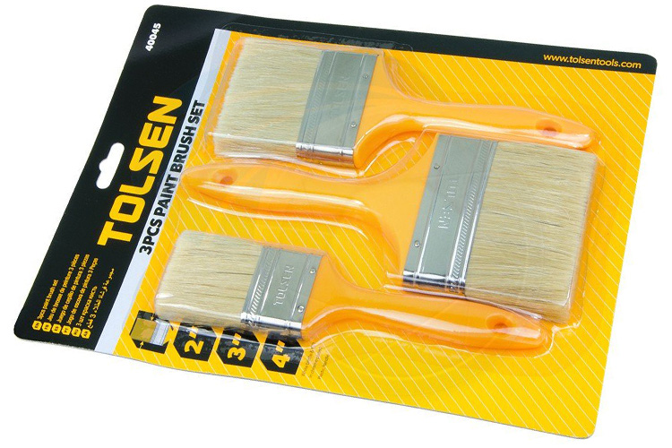 Bộ 3 cây cọ sơn 2'', 3'', 4'' Tolsen 40045