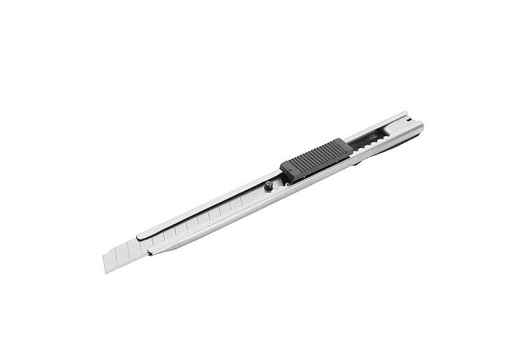 Dao rọc giấy mini cán sắt 9x80mm Tolsen 30005