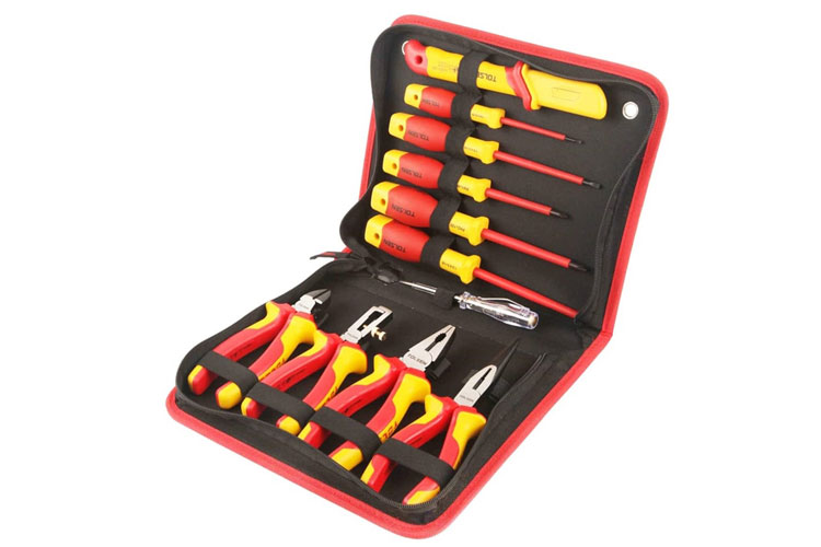 Bộ dụng cụ cách điện 11 chi tiết Tolsen V83411