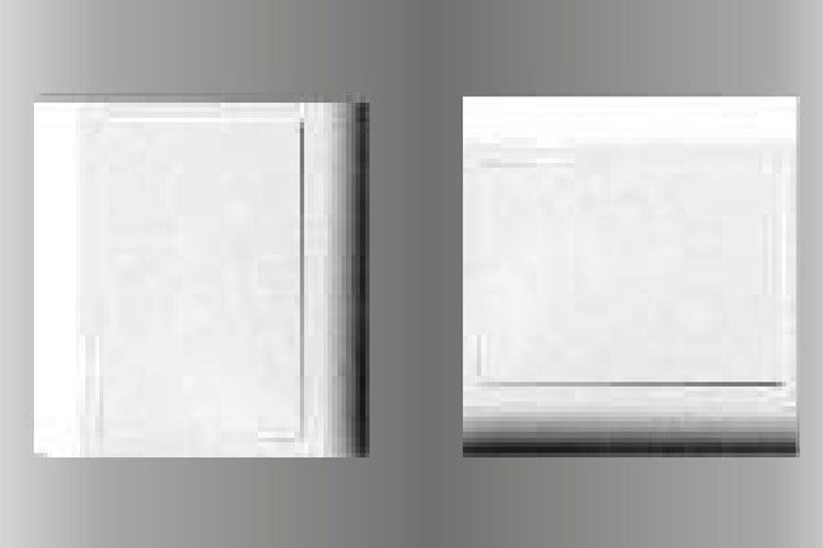 Mặt che trơn và viền đơn trắng  LiOA V20S1830X