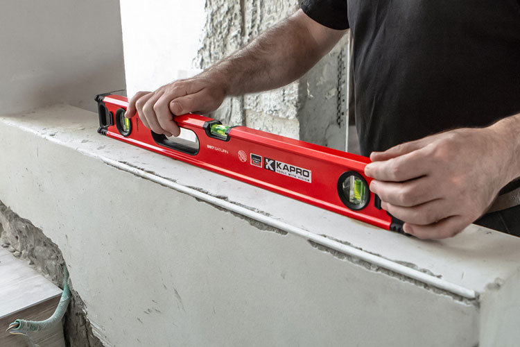 60cm ruler KAPRO 987XL-41-60 red
