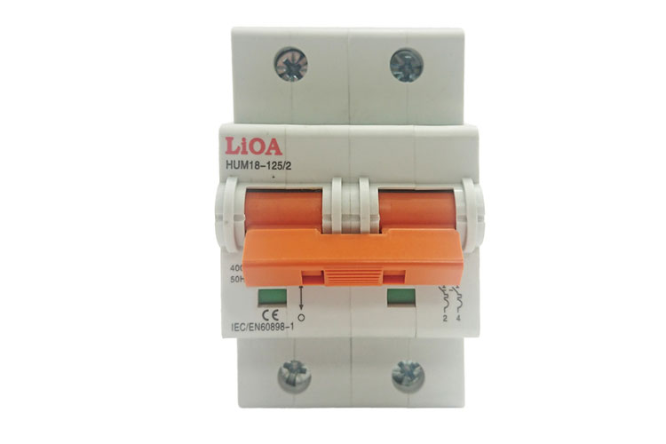 Aptomat loại 2 cực dòng điện 06A LiOA MCB2006/4,5
