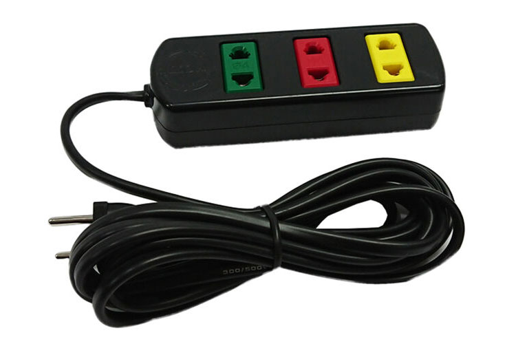 Ổ cắm điện dài phổ thông 3 ổ cắm dây 3m LiOA 3TC3-2