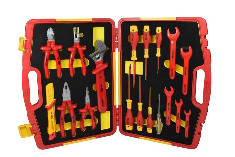Bộ dụng cụ cách điện 18 chi tiết Tolsen V83718