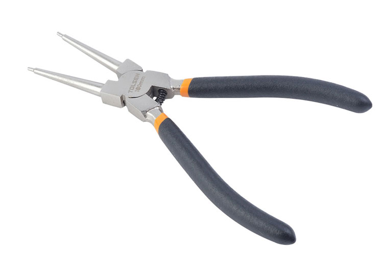 Tolsen 7 inch/180mm straight-out pliers 10077