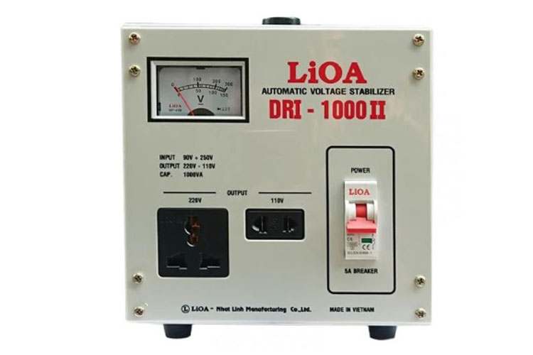 1-phase voltage stabilizer 1kVA LiOA DRI- 1000 II