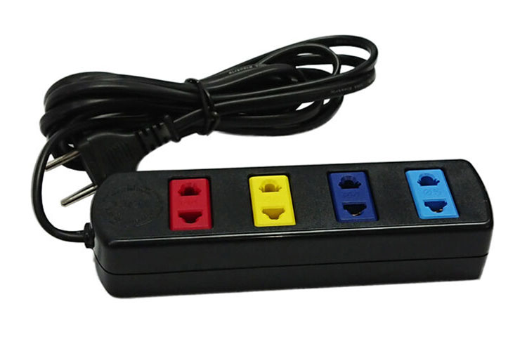 Ổ cắm điện dài phổ thông 4 ổ cắm dây 3m LiOA 4TC3-2