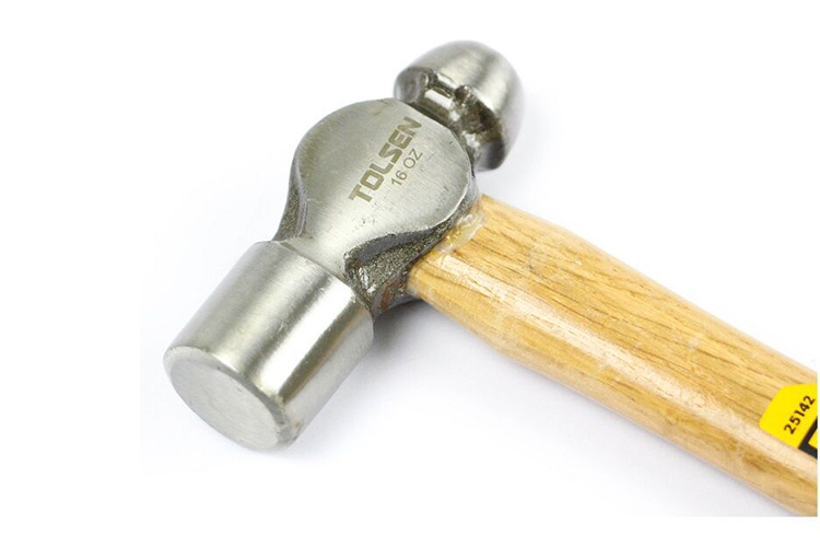 Búa đầu tròn cán gỗ 16oz Tolsen 25142 