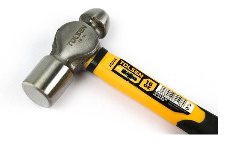 Búa đầu tròn cán nhựa 16oz Tolsen 25022