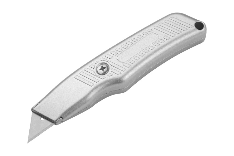 Dao rọc giấy lưỡi liền cố định cán nhôm 61x19mm Tolsen 30108