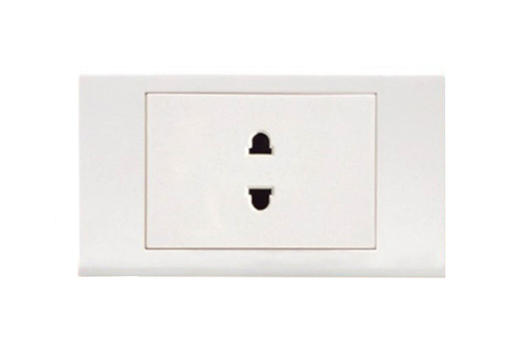 Ổ cắm đơn 2 chấu LiOA SE18U