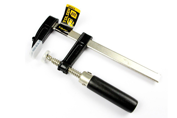 Cảo chữ F cán gỗ 50x150mm Tolsen 10123