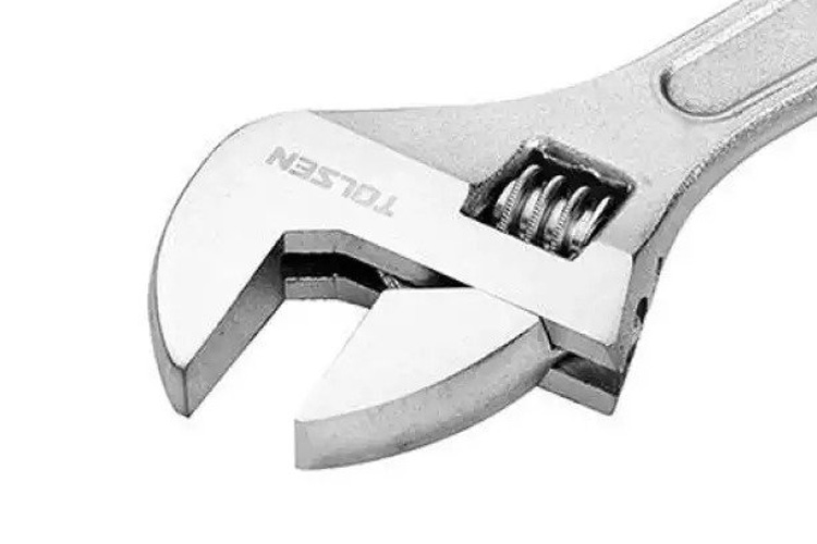 Mỏ lết cán trơn 8 inch/200mm Tolsen 15002