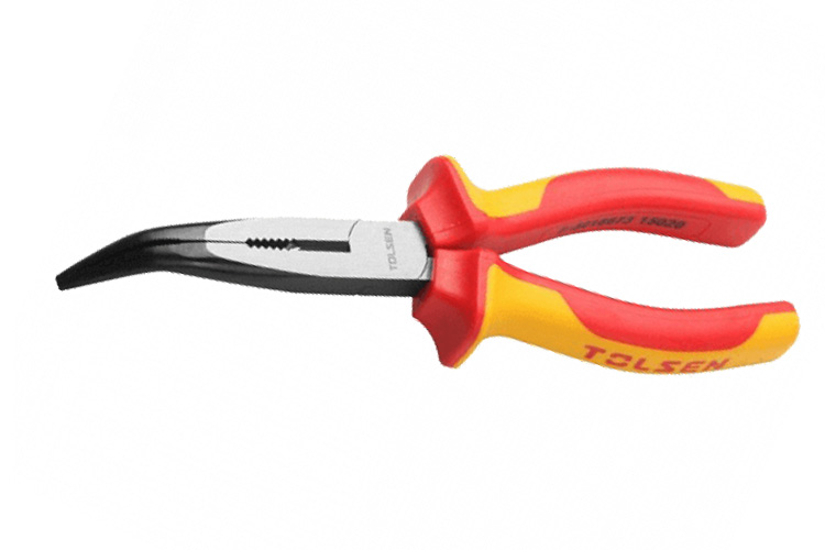 Kềm nhọn mũi cong cách 8 inch/200mm Tolsen V38148