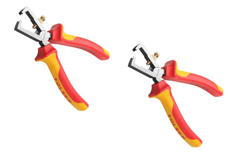 Kềm tuốt dây cách điện 6 inch/160mm Tolsen V38176