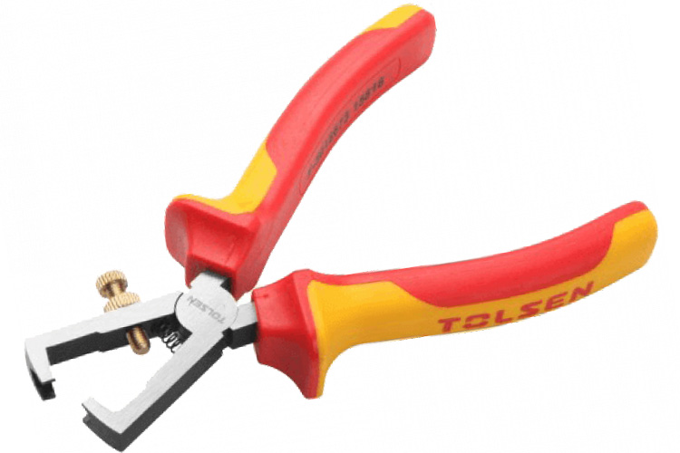 Kềm tuốt dây cách điện 6 inch/160mm Tolsen V38176
